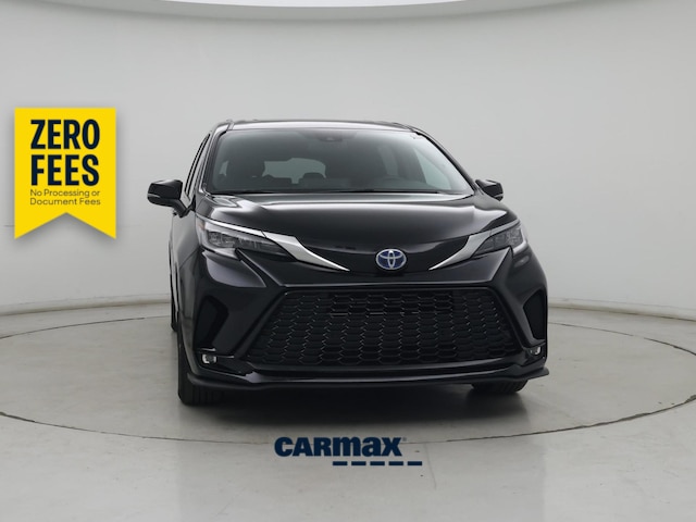 Black 2024 Toyota Sienna Minivan All-Wheel Drive Automatic