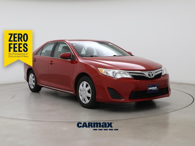 Red 2014 Toyota Camry Sedan Front-Wheel Drive Automatic