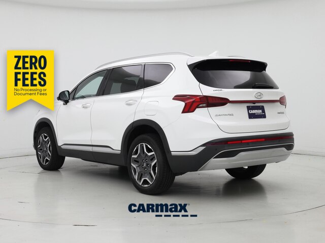 White 2022 Hyundai Santa Fe Hybrid SUV / Crossover All-Wheel Drive Automatic
