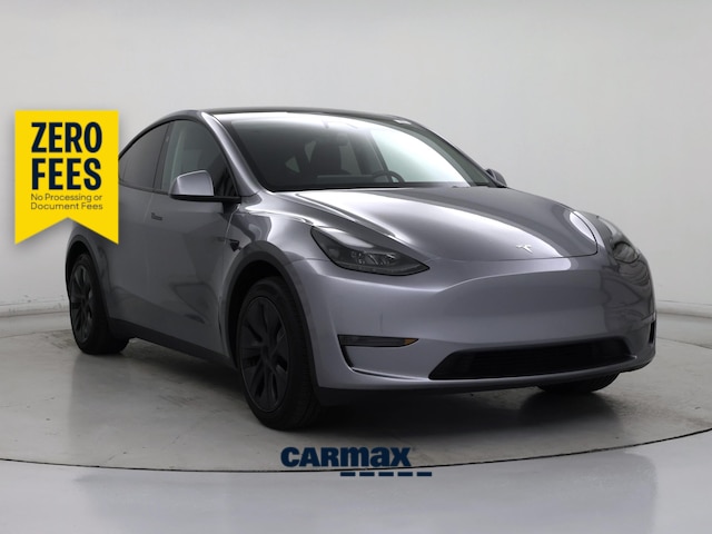 Gray 2025 Tesla Model Y SUV / Crossover Rear-Wheel Drive Automatic
