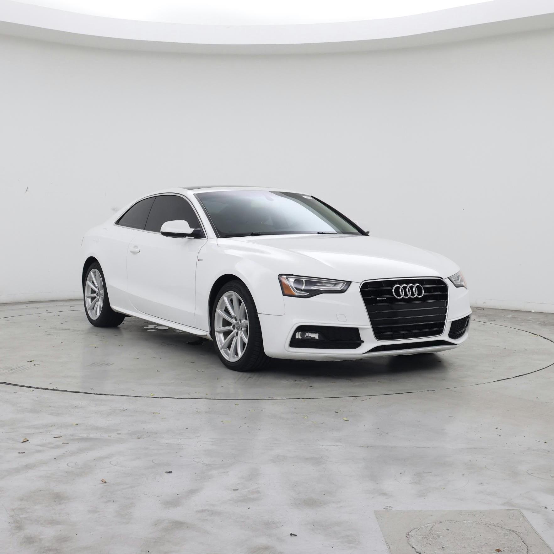 White 2016 Audi A5 Coupe All-Wheel Drive Automatic