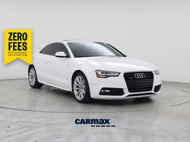 White 2016 Audi A5 Coupe All-Wheel Drive Automatic