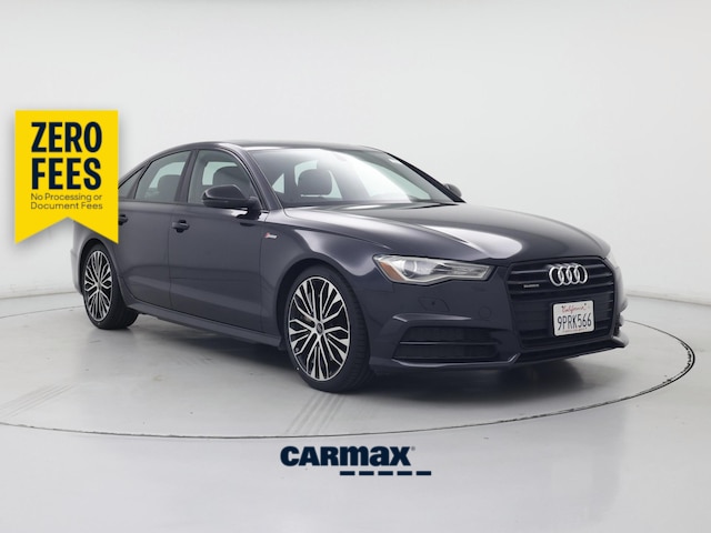 Blue 2018 Audi A6 Sedan All-Wheel Drive Automatic