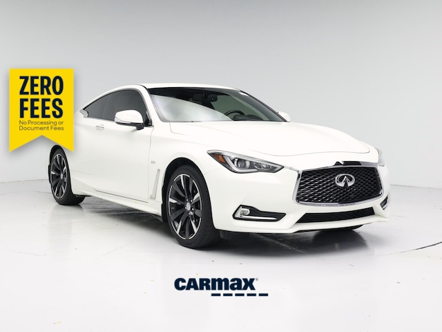 White 2017 INFINITI Q60 Coupe Rear-Wheel Drive Automatic