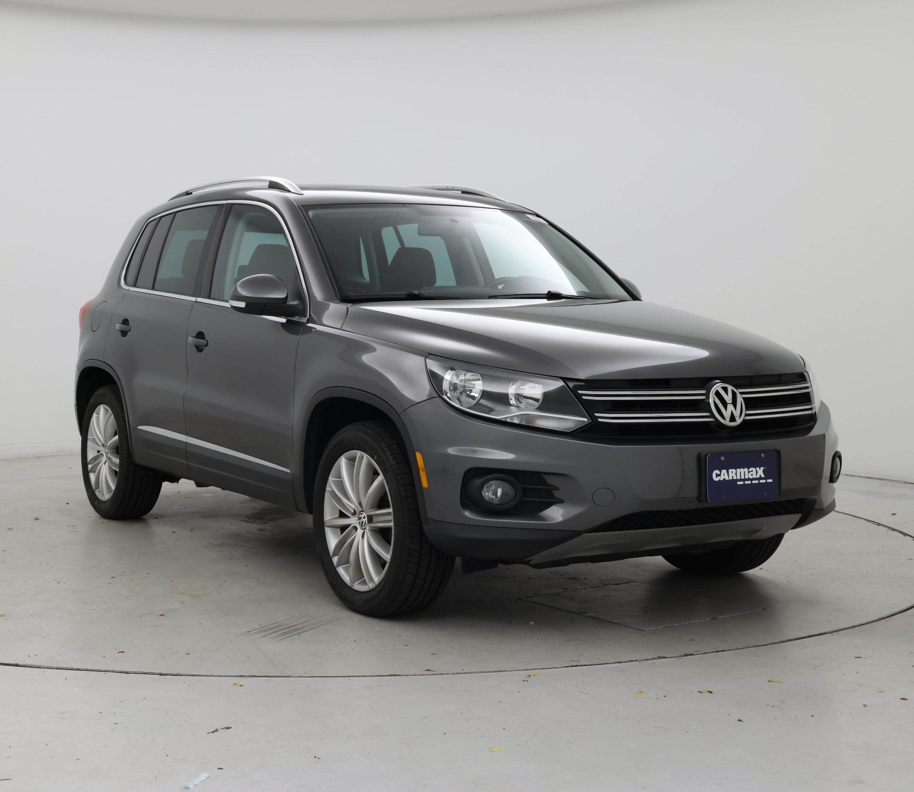 Gray 2015 Volkswagen Tiguan SUV / Crossover All-Wheel Drive Automatic