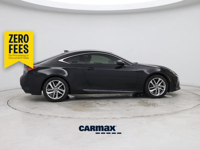 Black 2020 Lexus RC Coupe Rear-Wheel Drive Automatic