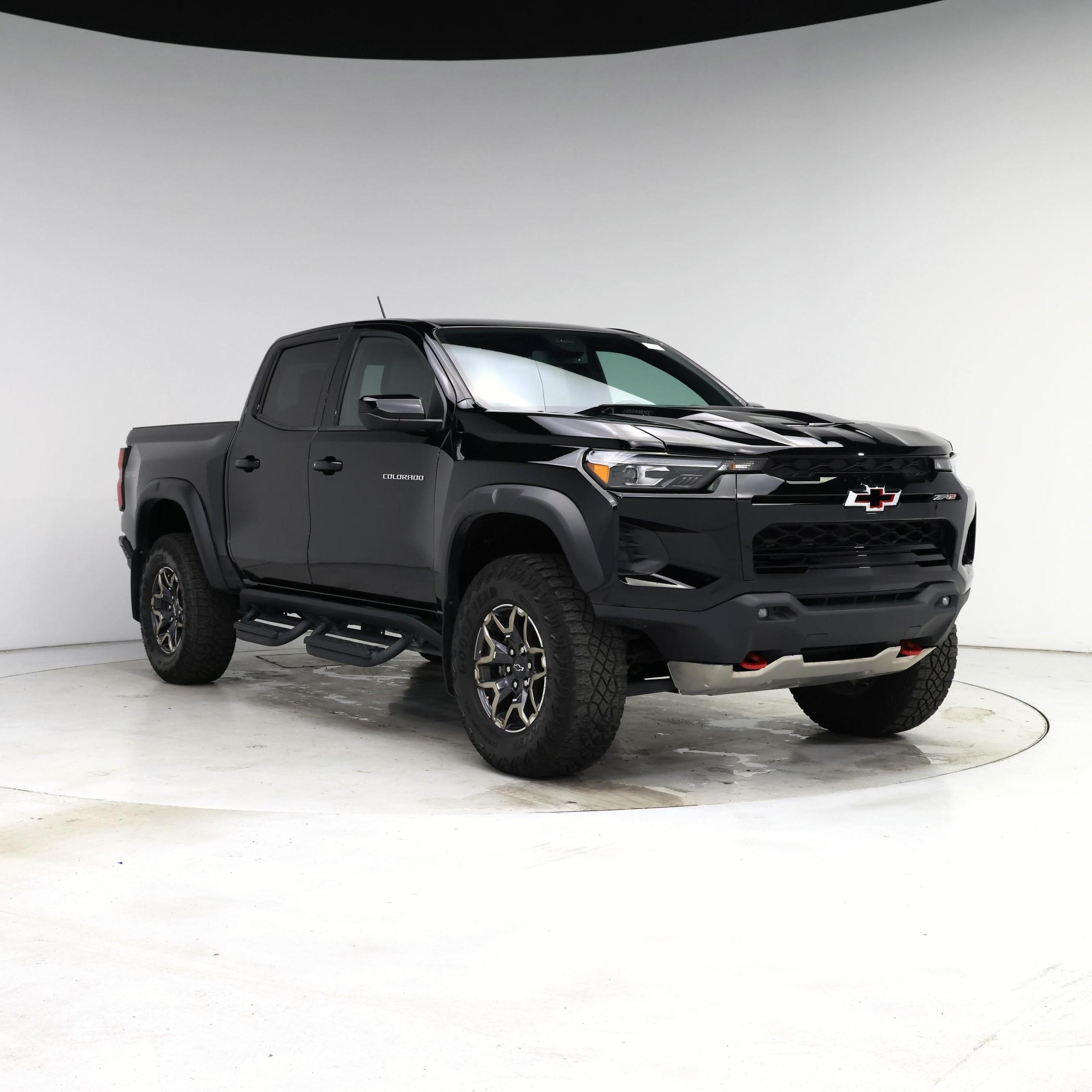 Black 2025 Chevrolet Colorado Pickup Truck Four-Wheel Drive Automatic