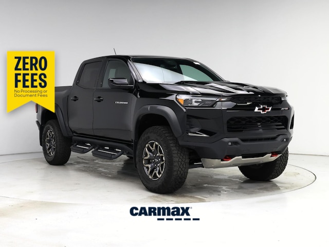 Black 2025 Chevrolet Colorado Pickup Truck Four-Wheel Drive Automatic