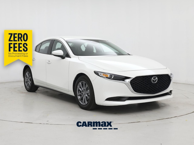 White 2025 Mazda MAZDA3 Sedan Front-Wheel Drive Automatic