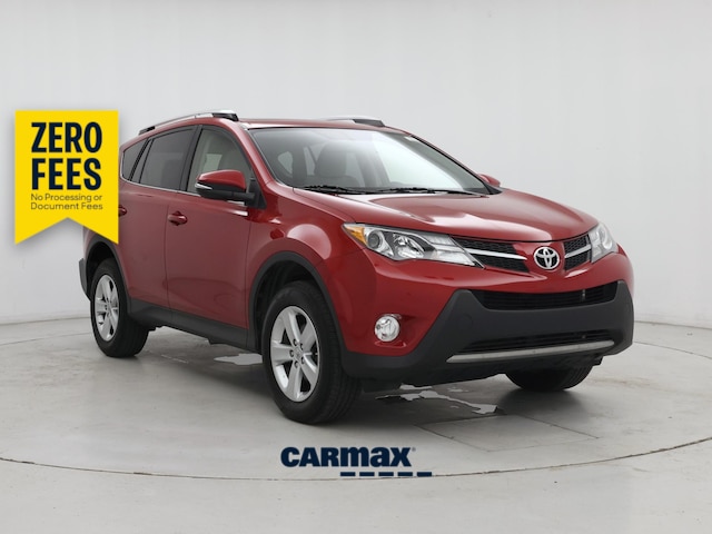 Red 2014 Toyota RAV4 SUV / Crossover Front-Wheel Drive Automatic