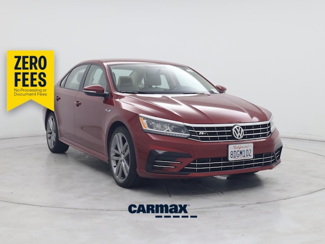 Red 2018 Volkswagen Passat Sedan Front-Wheel Drive Automatic