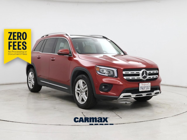 Red 2021 Mercedes-Benz GLB SUV / Crossover All-Wheel Drive Automatic
