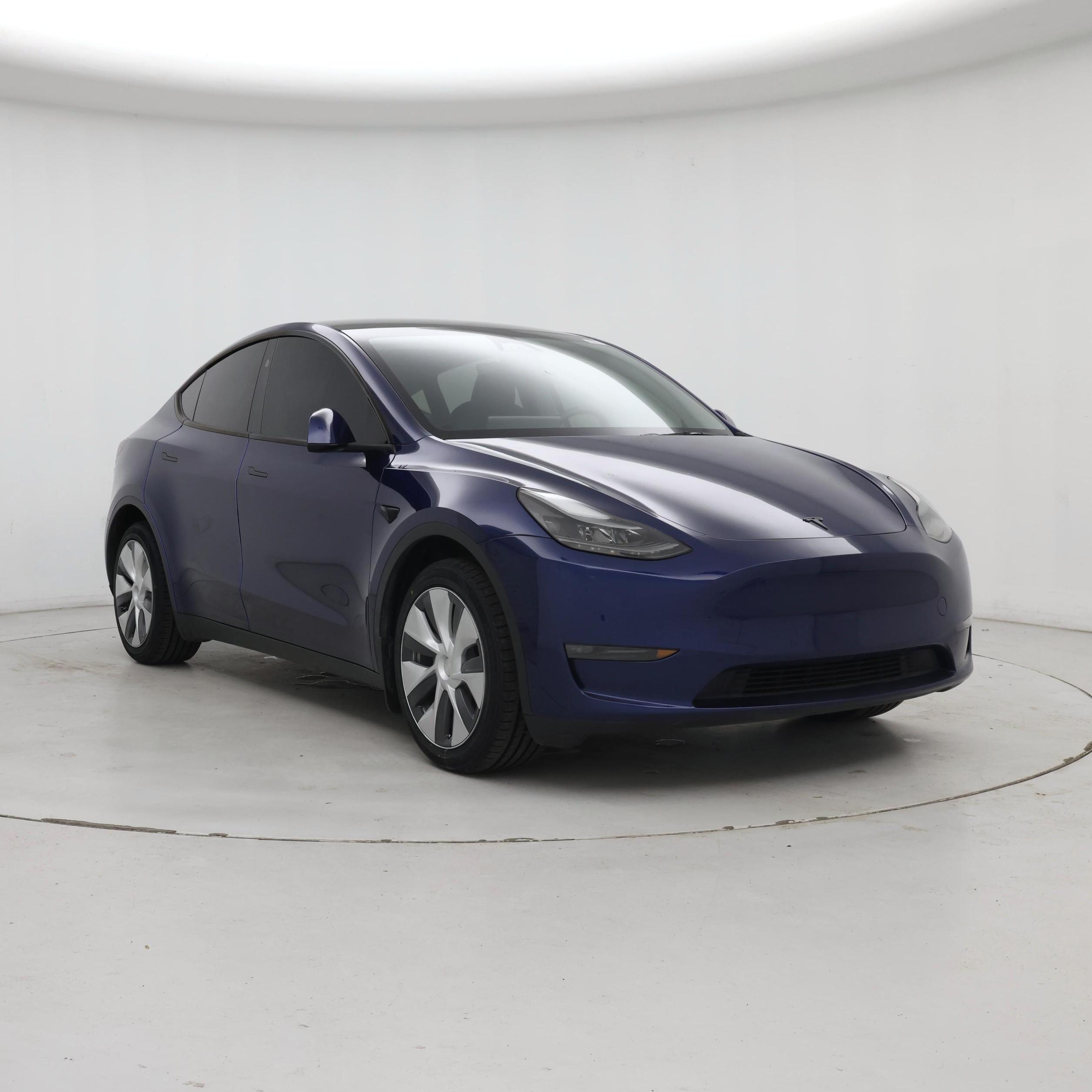 Blue 2024 Tesla Model Y SUV / Crossover All-Wheel Drive Automatic