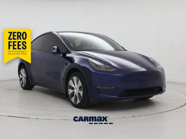 Blue 2024 Tesla Model Y SUV / Crossover All-Wheel Drive Automatic