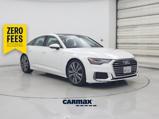 White 2019 Audi A6 Sedan All-Wheel Drive Automatic