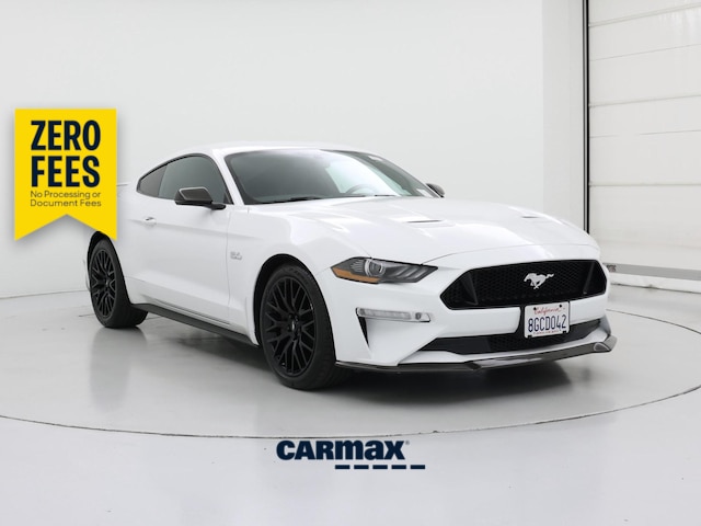 White 2018 Ford Mustang Coupe Rear-Wheel Drive Automatic