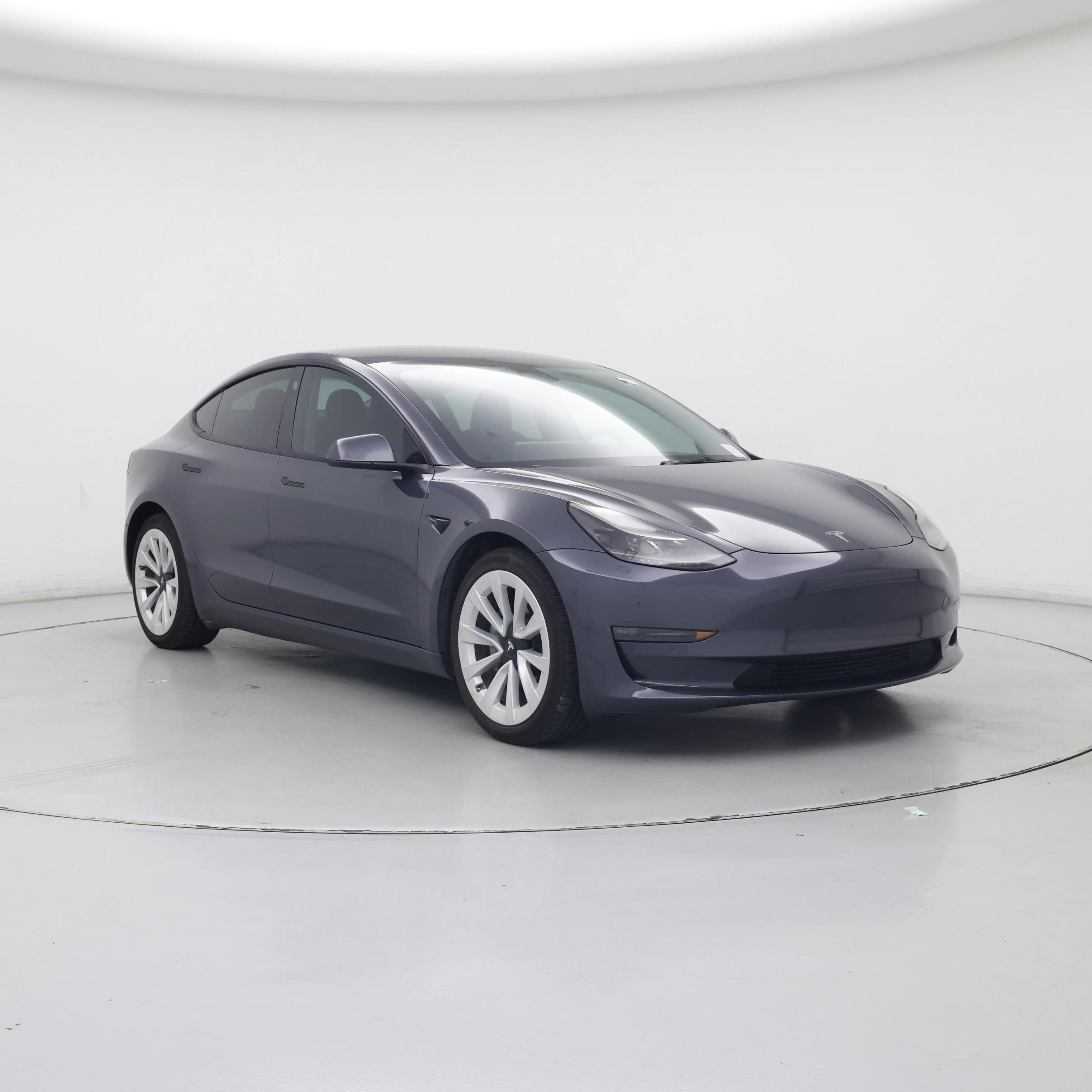 Gray 2022 Tesla Model 3 Sedan All-Wheel Drive Automatic