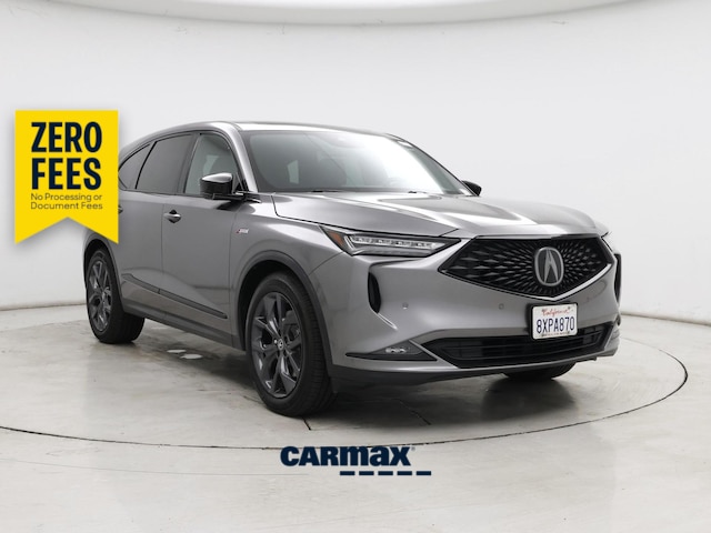 Gray 2022 Acura MDX SUV / Crossover All-Wheel Drive Automatic