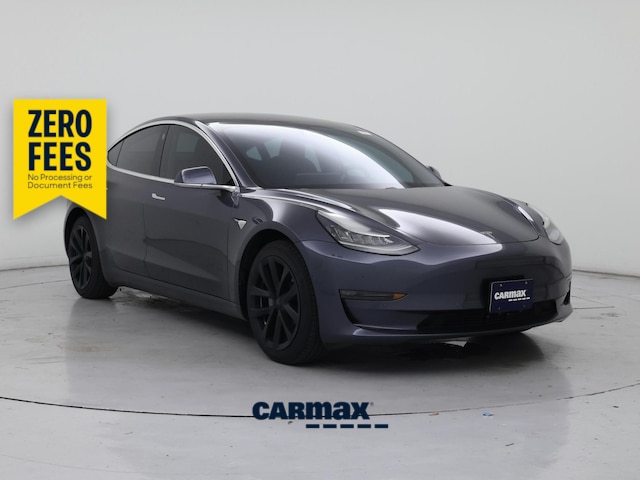 Gray 2019 Tesla Model 3 Sedan All-Wheel Drive Automatic