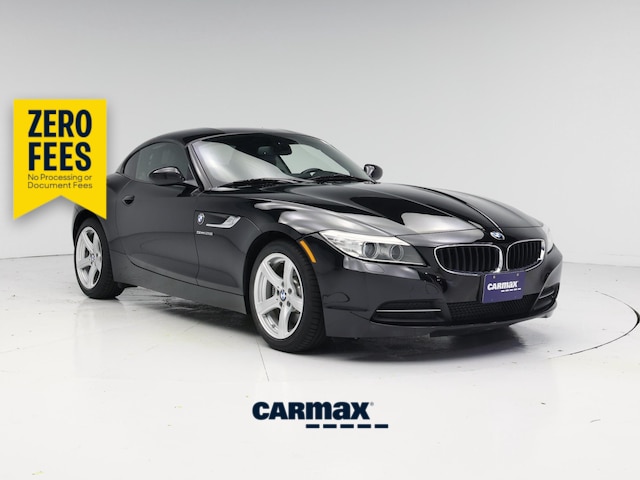 Black 2015 BMW Z4 Convertible Rear-Wheel Drive Automatic