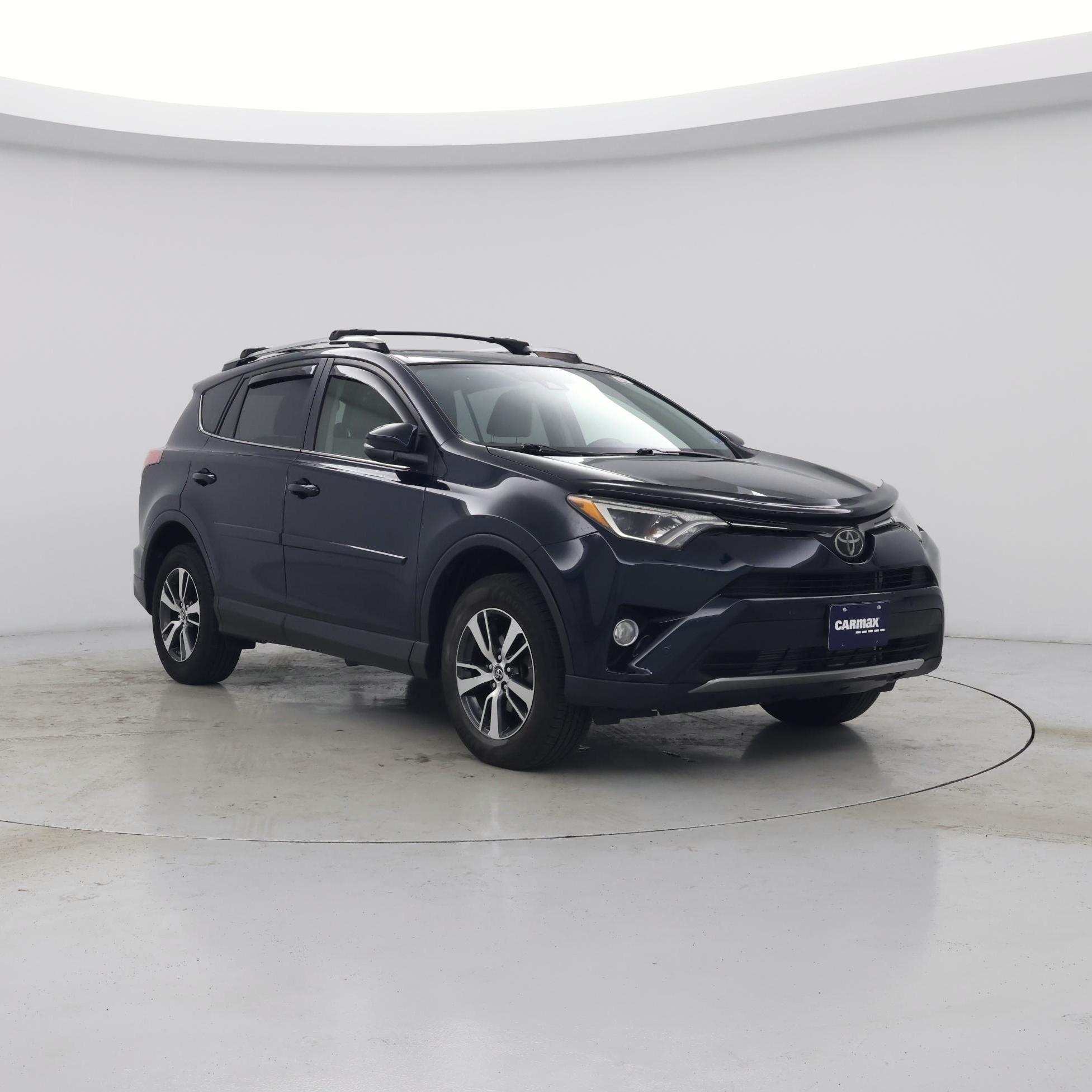 Blue 2018 Toyota RAV4 SUV / Crossover All-Wheel Drive Automatic