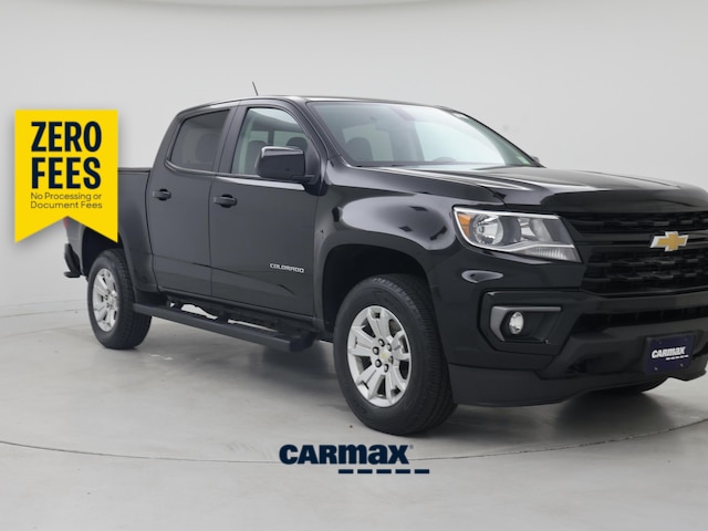 Black 2021 Chevrolet Colorado Pickup Truck Four-Wheel Drive Automatic