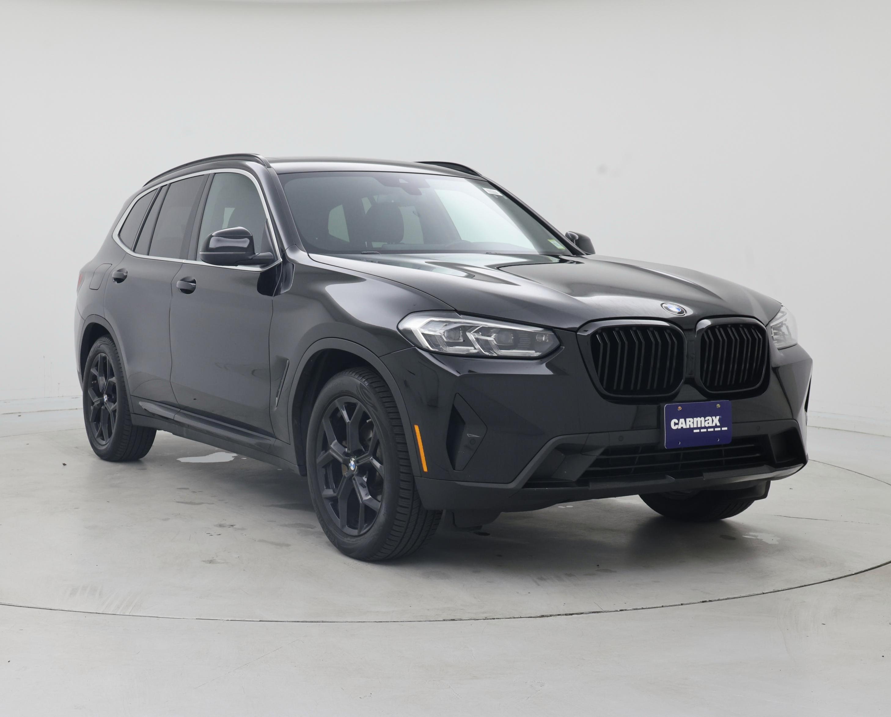 Black 2022 BMW X3 SUV / Crossover All-Wheel Drive Automatic