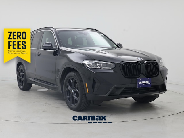 Black 2022 BMW X3 SUV / Crossover All-Wheel Drive Automatic