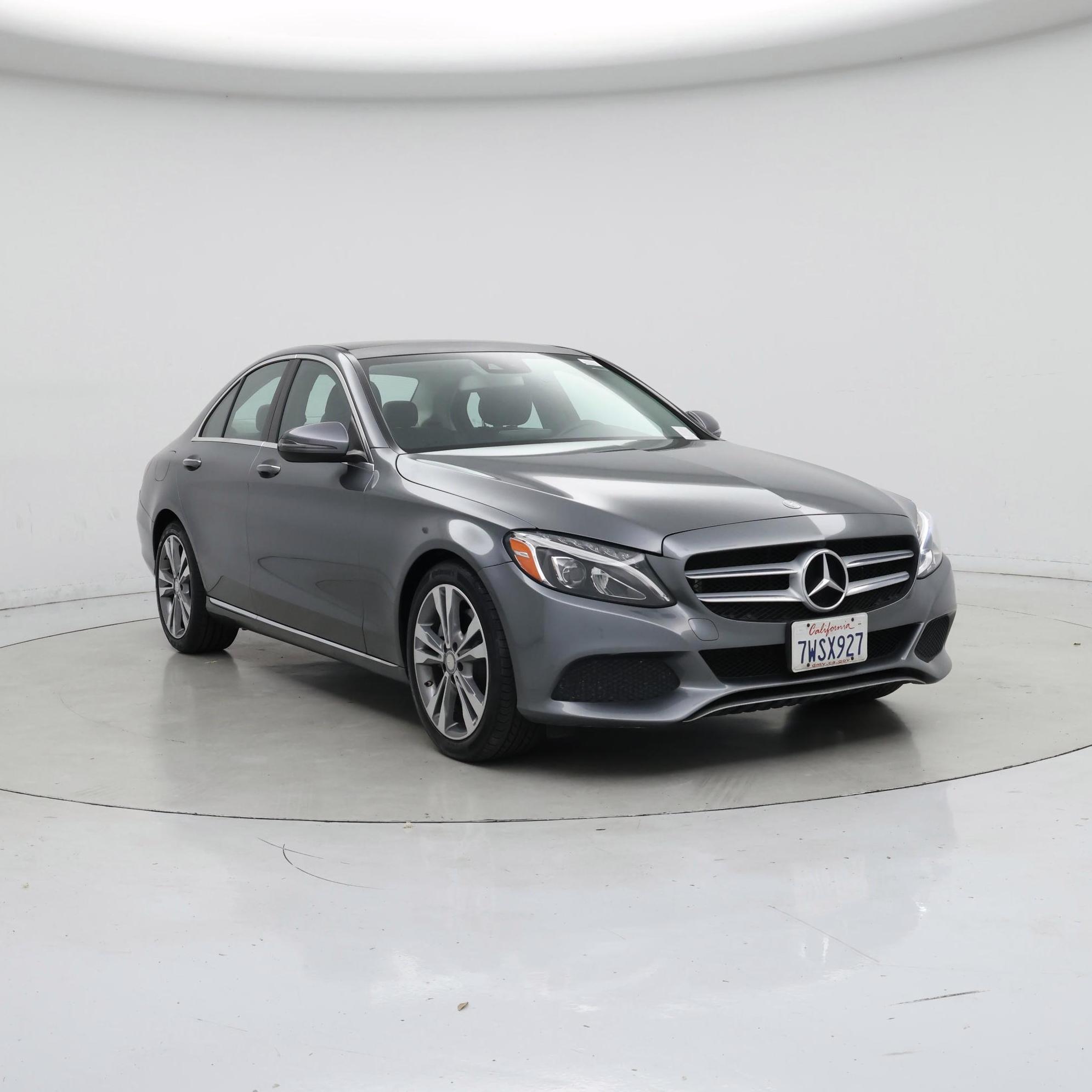 Gray 2017 Mercedes-Benz C-Class Sedan  Automatic