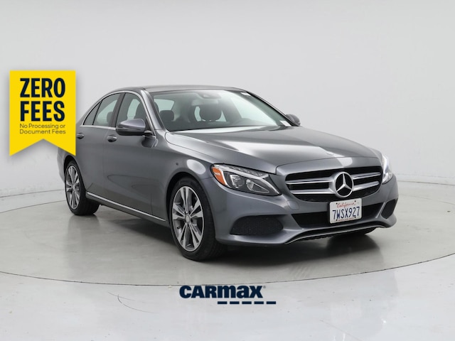 Gray 2017 Mercedes-Benz C-Class Sedan Automatic