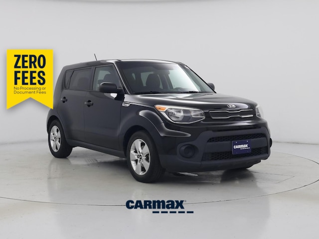 Black 2017 Kia Soul Wagon Automatic