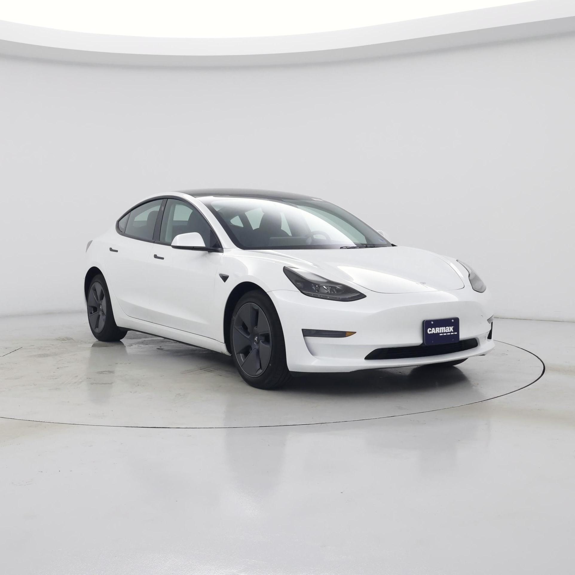 White 2023 Tesla Model 3 Sedan Rear-Wheel Drive Automatic