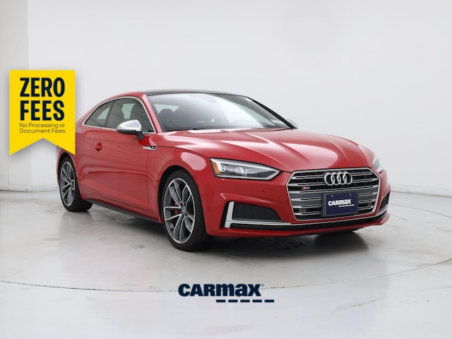 Red 2018 Audi S5 Coupe All-Wheel Drive Automatic