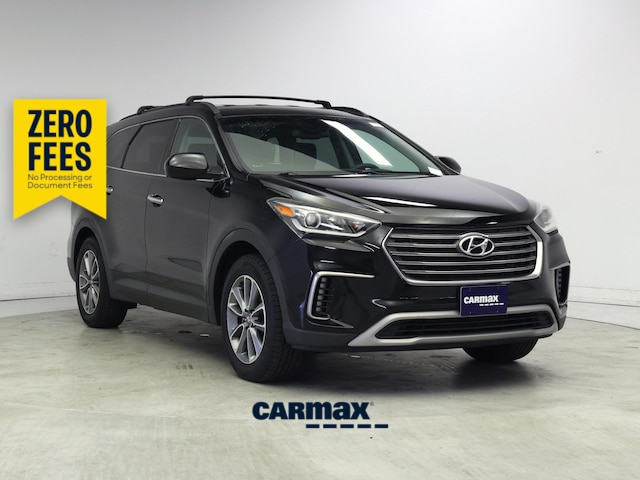 Black 2018 Hyundai Santa Fe SUV / Crossover Front-Wheel Drive Automatic