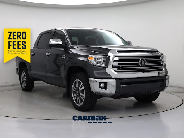 Gray 2021 Toyota Tundra Pickup Truck Four-Wheel Drive Automatic