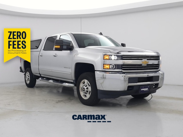 Silver 2018 Chevrolet Silverado 2500HD Pickup Truck Four-Wheel Drive Automatic