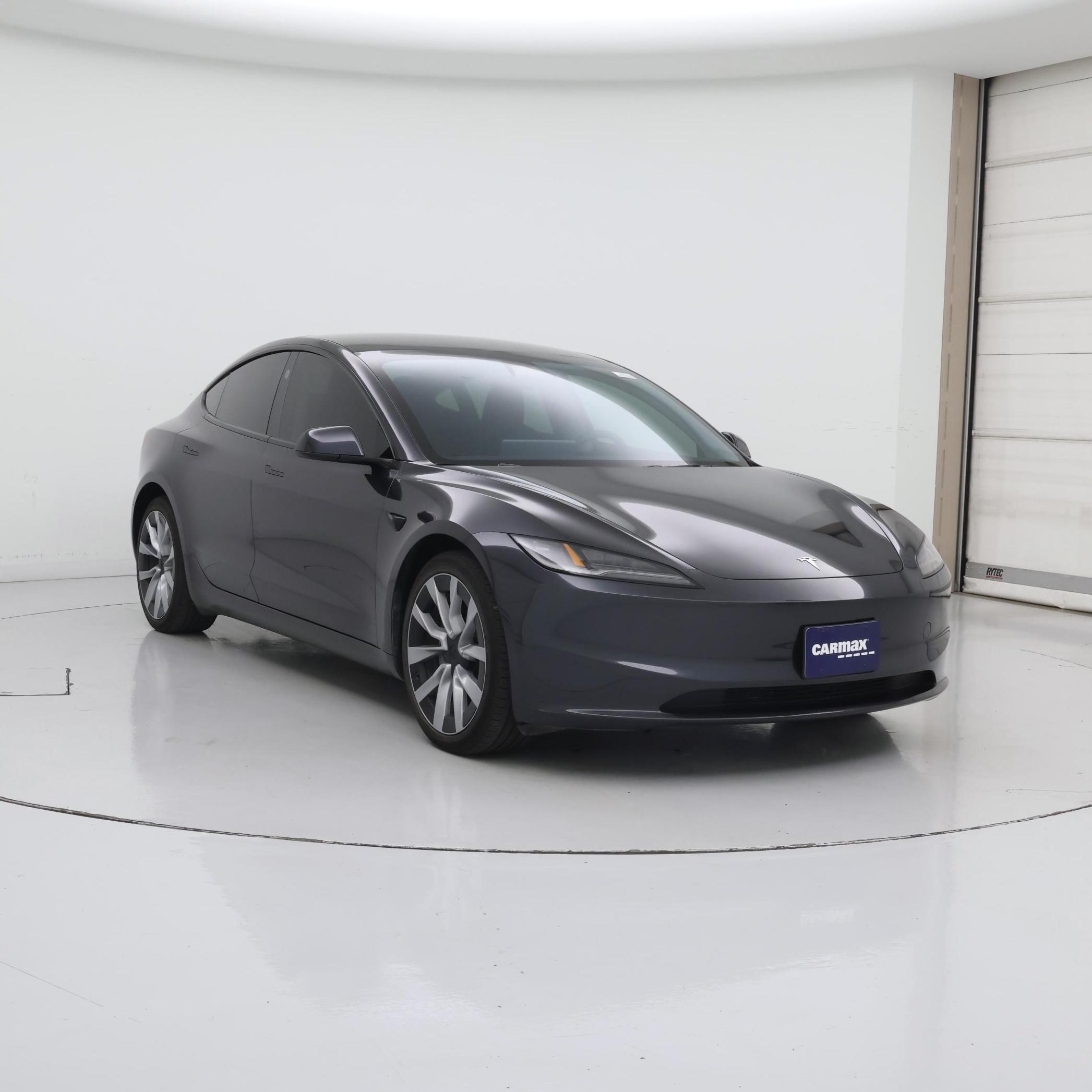 Gray 2024 Tesla Model 3 Sedan All-Wheel Drive Automatic