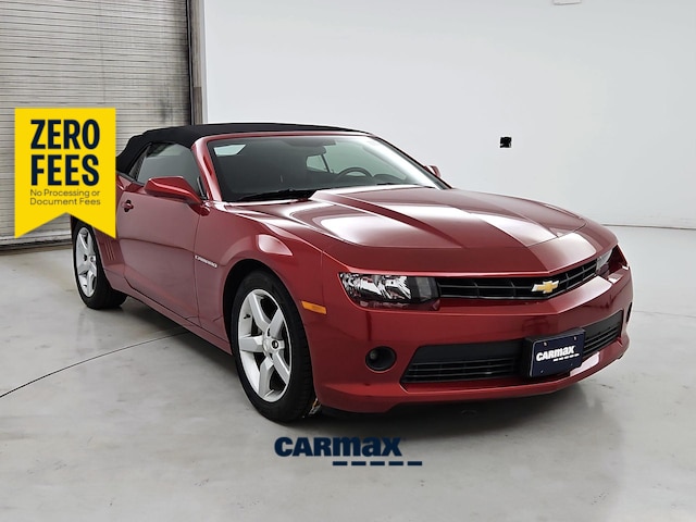 Red 2014 Chevrolet Camaro Convertible Rear-Wheel Drive Automatic