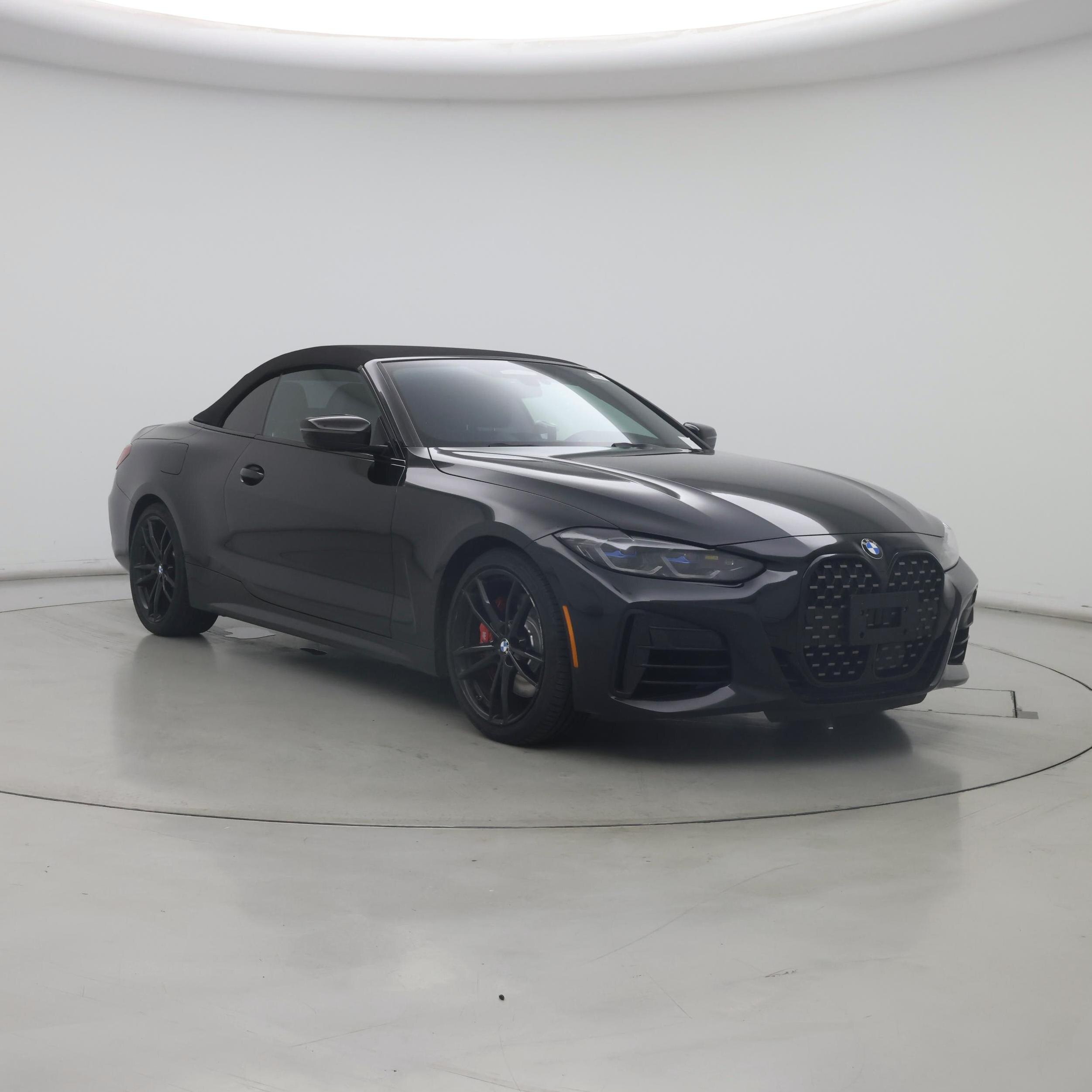 Black 2022 BMW 4 Series Convertible All-Wheel Drive Automatic