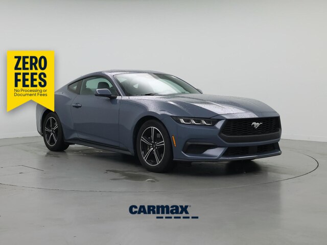 Blue 2025 Ford Mustang Coupe Rear-Wheel Drive Automatic