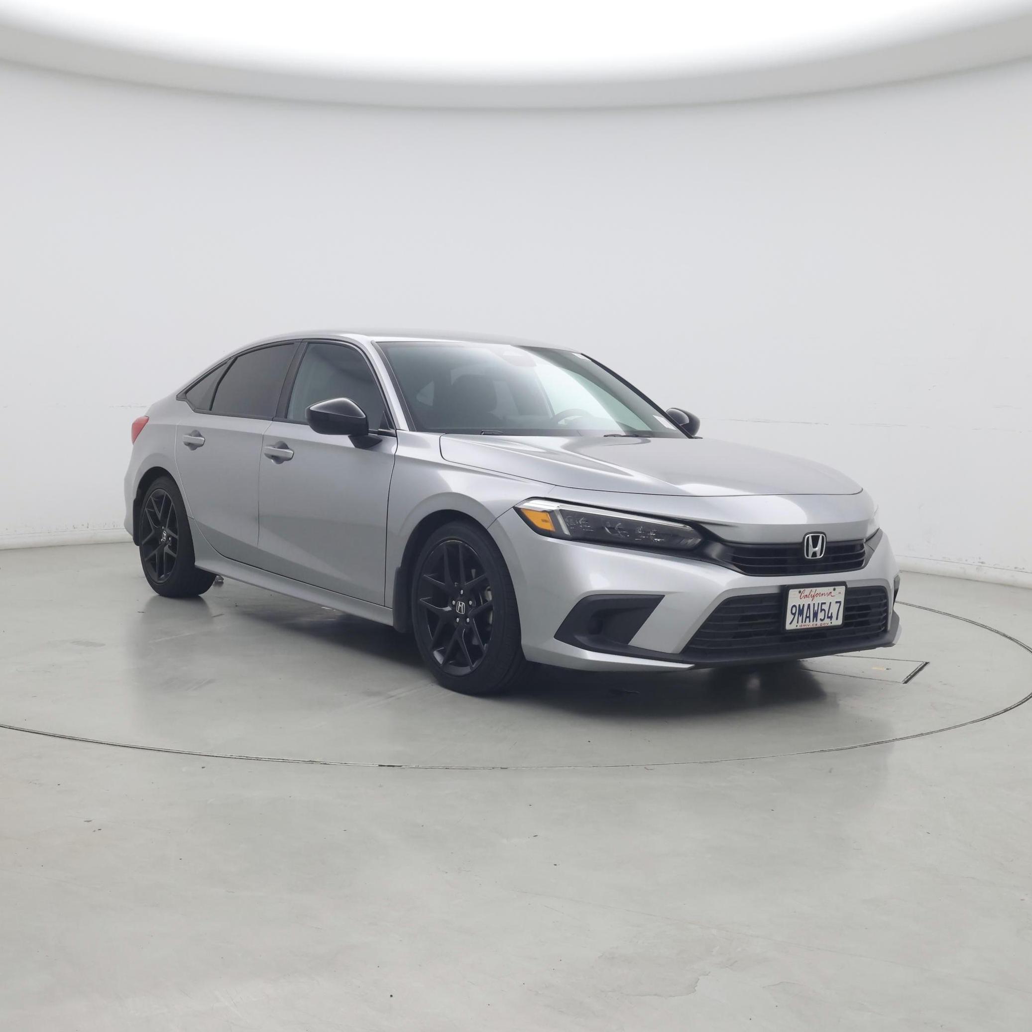 Silver 2023 Honda Civic Sedan Front-Wheel Drive Automatic