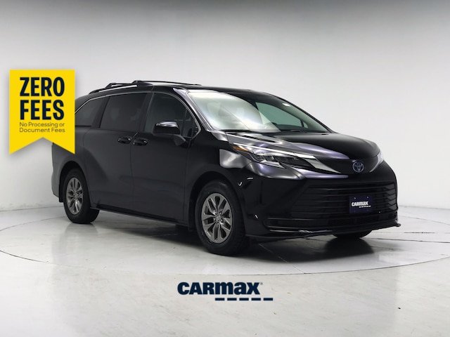 Black 2025 Toyota Sienna Minivan All-Wheel Drive Automatic