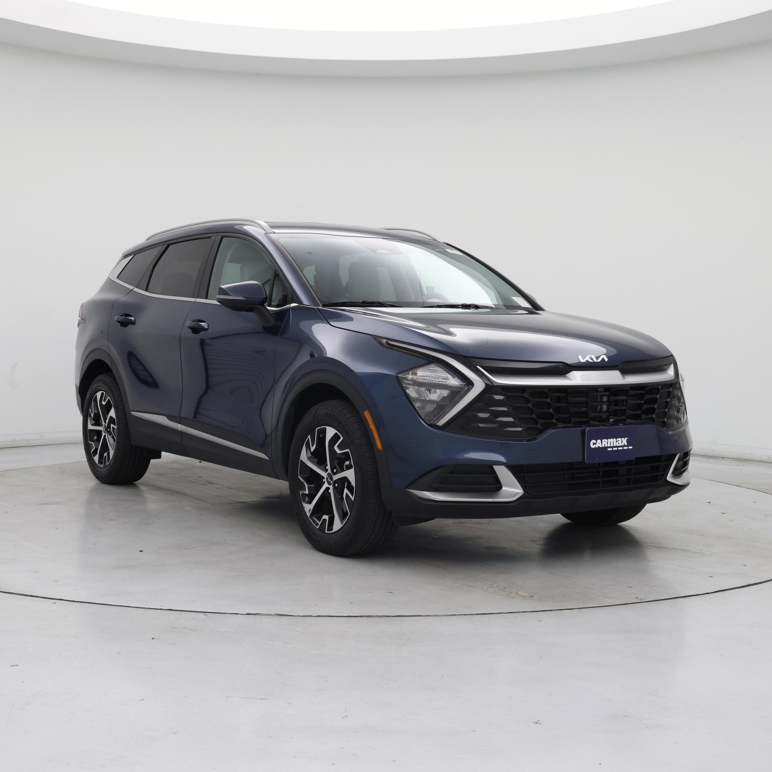 Blue 2023 Kia Sportage Hybrid SUV / Crossover All-Wheel Drive Automatic