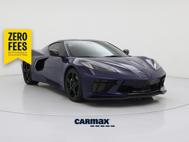 Blue 2025 Chevrolet Corvette Coupe Rear-Wheel Drive Automatic