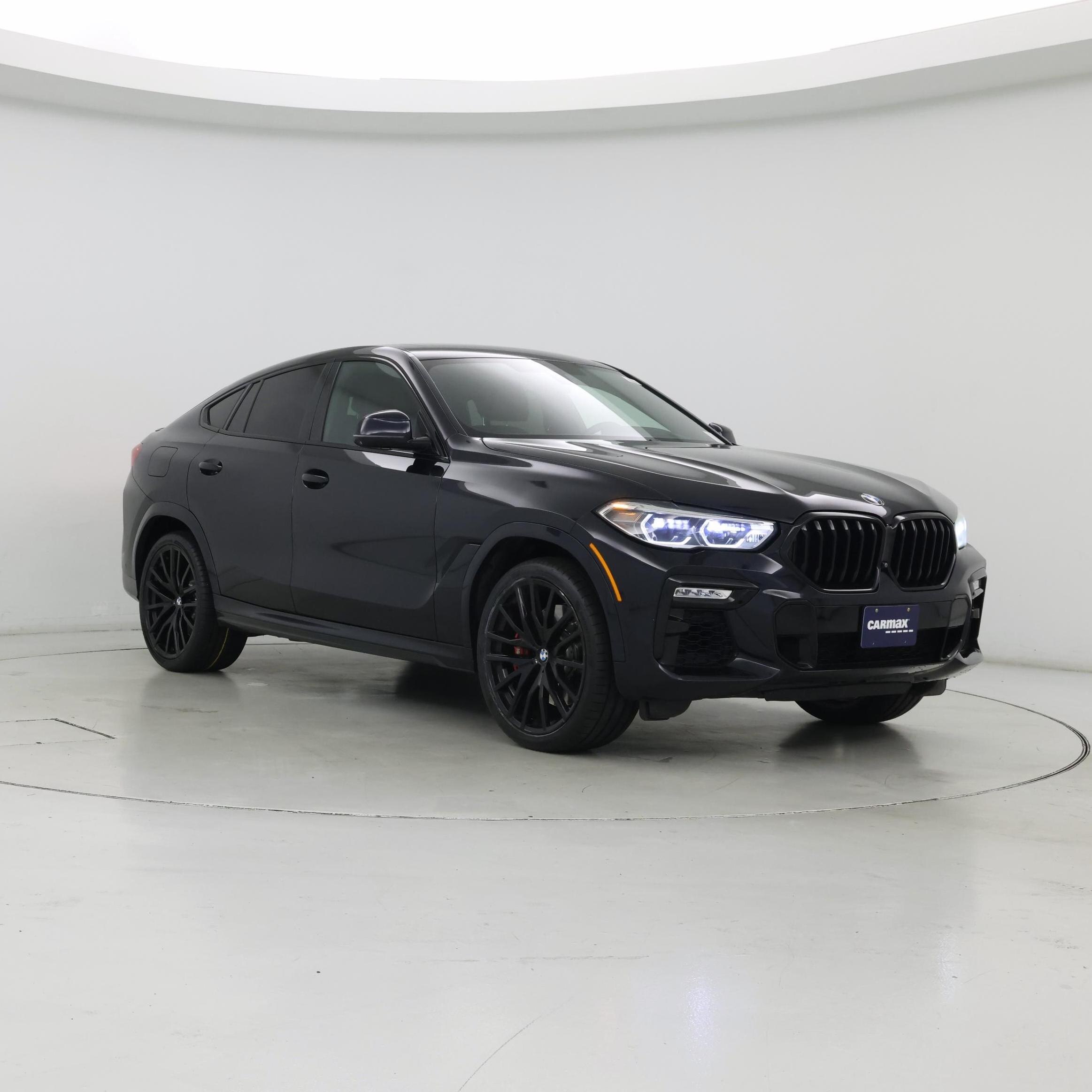 Blue 2021 BMW X6 SUV / Crossover All-Wheel Drive Automatic