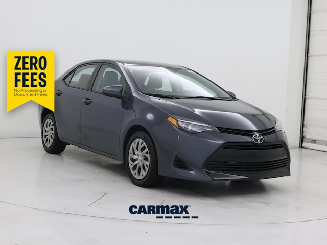 Gray 2019 Toyota Corolla Sedan Front-Wheel Drive Automatic