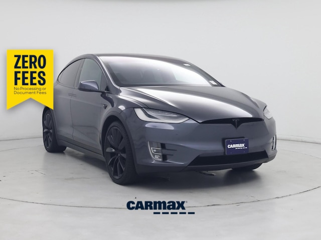 Gray 2019 Tesla Model X SUV / Crossover All-Wheel Drive Automatic