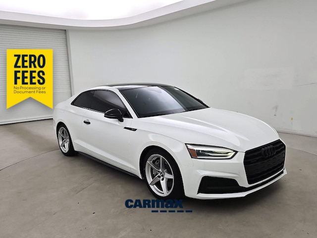 White 2018 Audi A5 Coupe All-Wheel Drive Automatic