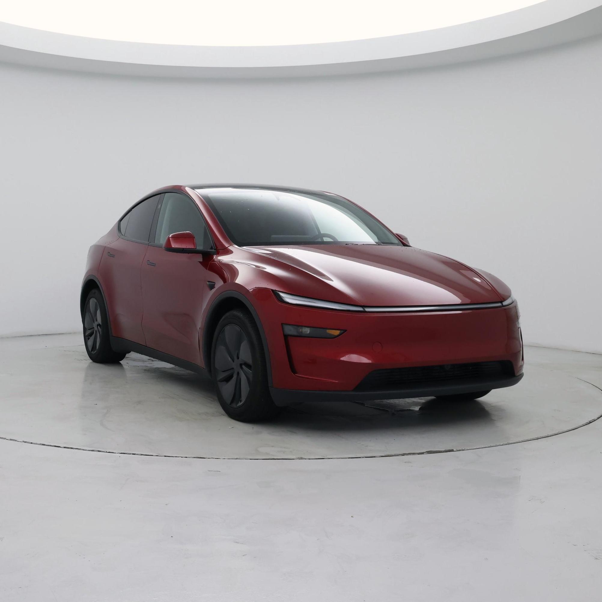 Red 2026 Tesla Model Y SUV / Crossover All-Wheel Drive Automatic