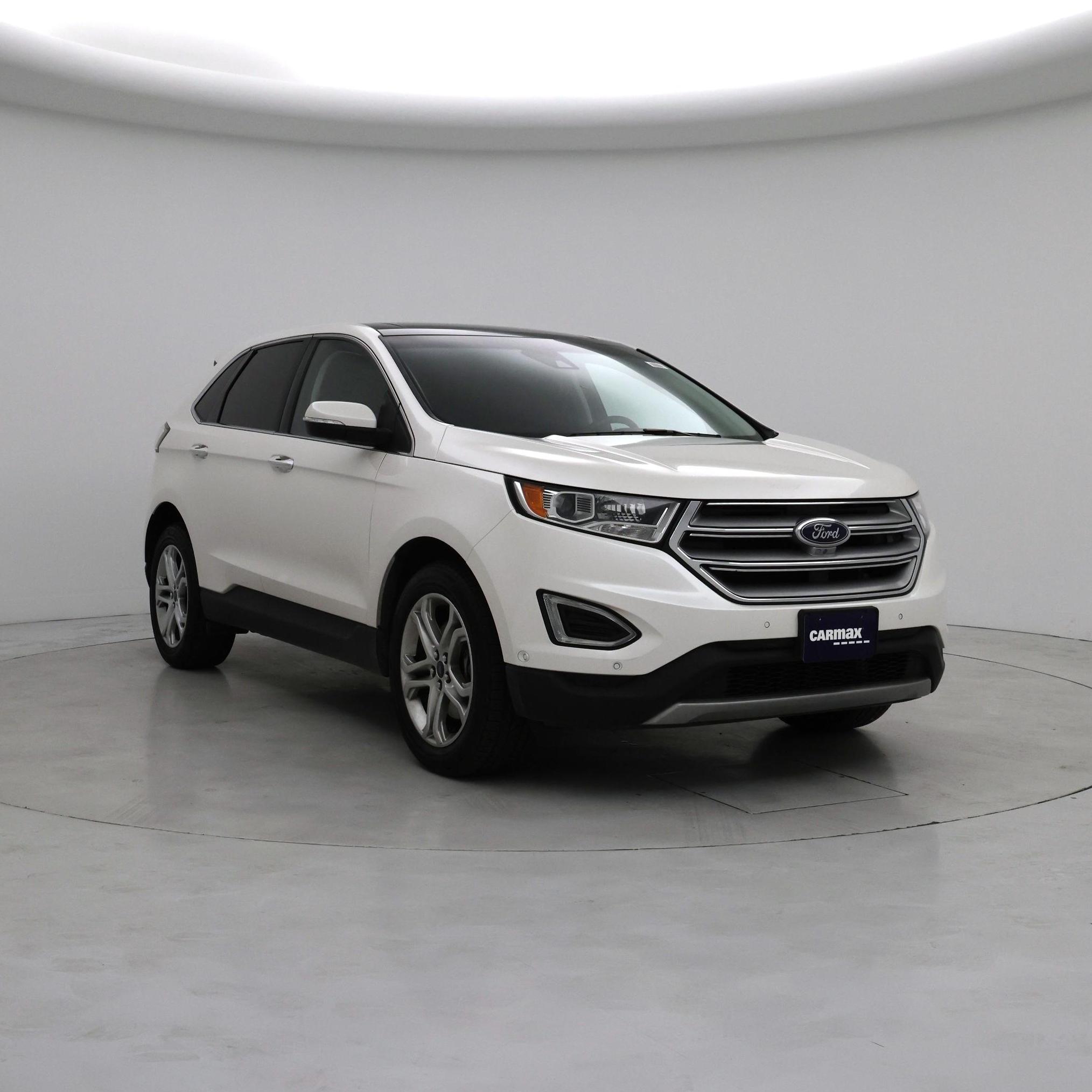 White 2016 Ford Edge SUV / Crossover All-Wheel Drive Automatic